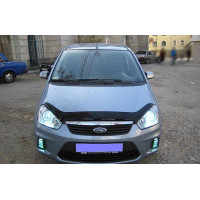 Дефлектор капоту мухобійка для Ford FOCUS C-MAX 2007-2010