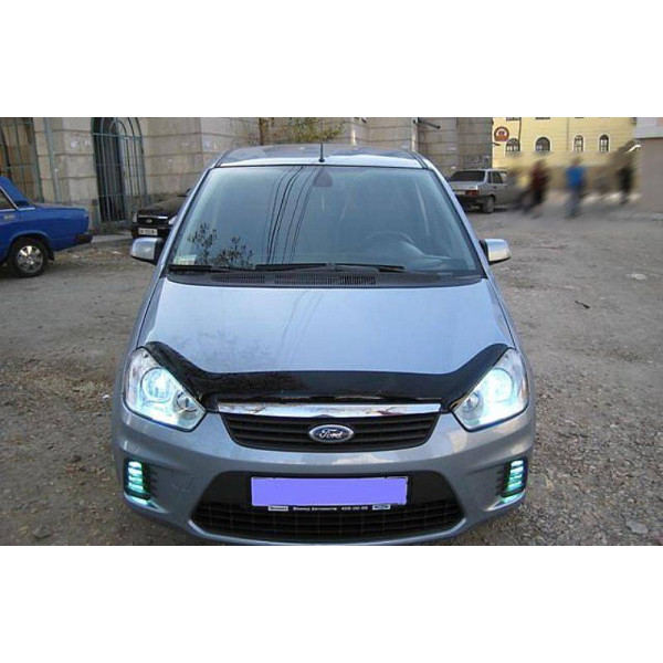 Дефлектор капоту мухобійка для Ford FOCUS C-MAX 2007-2010