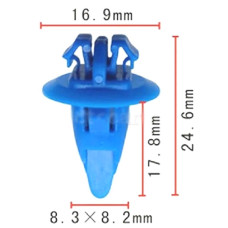Клипса крепления молдинга TOYOTA LEXUS SUZUKI (9090467036 90904-67036 15804) C0689