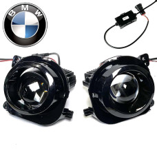 Протитуманні LED фари для BMW 5 series X2 X6 Ø76 мм 35W 6000K Універсальні Біле Світло (GTW-G38)