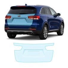 Антигравийная защитная бронепленка по лекалам для Kia Sorento UM 2015-2017 - зона крышки багажника