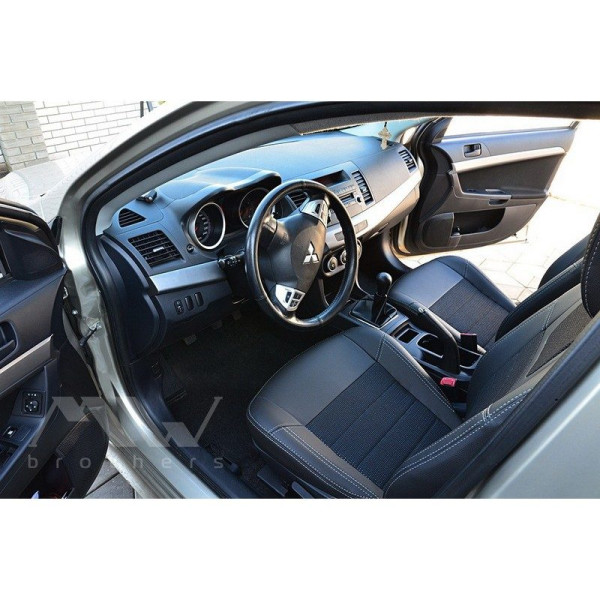 Авточохли модельні MW Brothers для Mitsubishi Lancer X Sportback c 2008