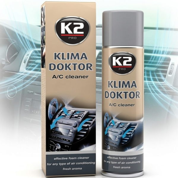Очищувач кондиціонера спрей K2 Klima Doctor / 500 мл (W100)