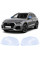Антигравийная защитная бронепленка по лекалам для Audi Q5 FY facelift 2021-2024 - зеркала