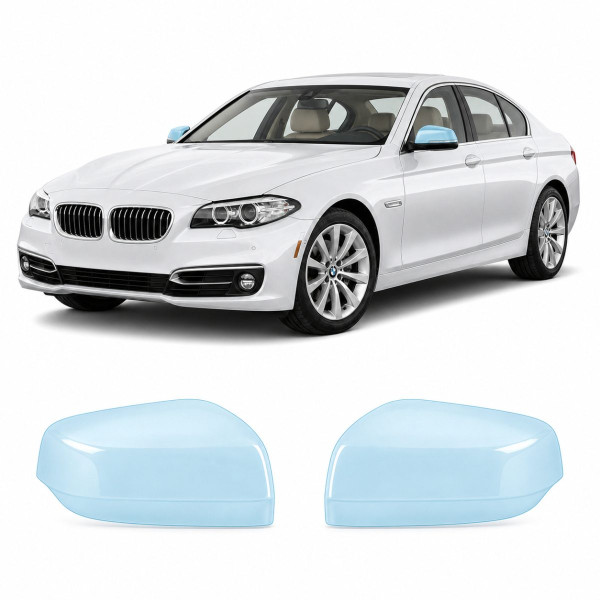Антигравийная защитная бронепленка по лекалам для BMW 5 Series F10 facelift 2013-2017 - зеркала