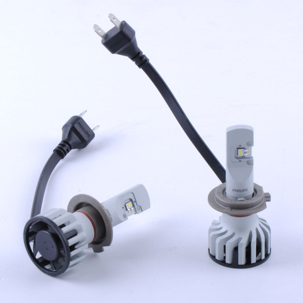 LED лампы автомобильные H7 радиатор+кулер 5000Lm PHILIPS Ultinon Pro+160% / 5800K / IP67 / 8-48V 2шт