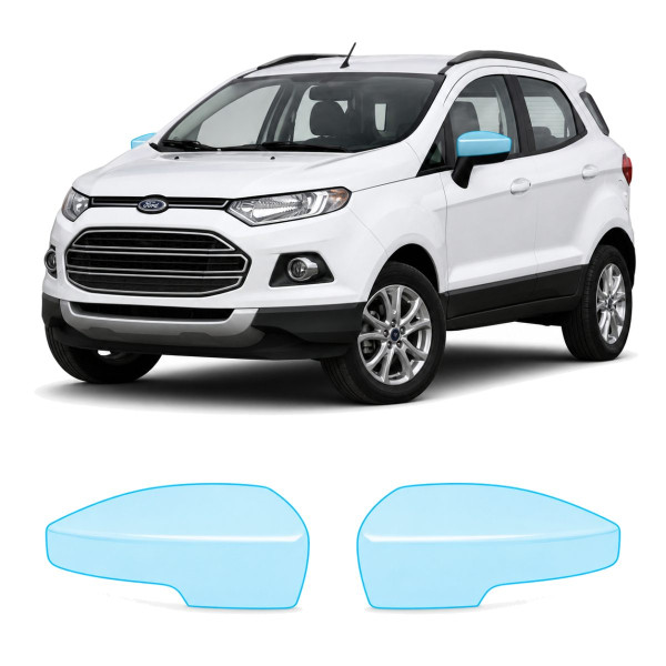 Антигравийная защитная бронепленка по лекалам для Ford EcoSport II 2014-2017 - зеркала