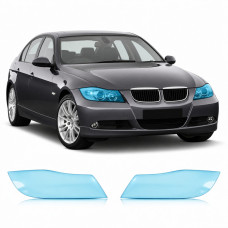 Антигравійна захисна бронеплівка за лекалами для BMW 3 Series E90 2005-2011 - оптика (фари та ПТФ)