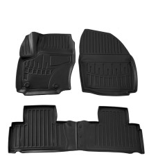 Комплект 3D ковриков в салон Ford S-Max 2006-2014 OWAL clips