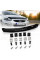Дефлектор капота мухобойка для Hyundai Accent Solaris 2014-2017 (Короткая) Voron Glass