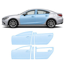 Антигравийная защитная бронепленка по лекалам для Mazda Mazda6 GJ 2012-2018 - зоны дверей и стойки окон