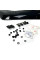 Дефлектор капота мухобойка HIC для Toyota Land Cruiser 120 2003-2010  Оригінал (FH-T03-1)