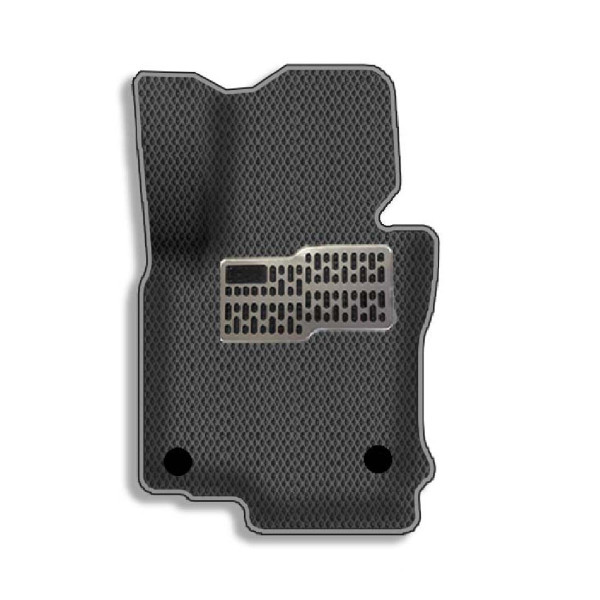 5D EVA Водительский коврик для Volkswagen Golf V 2003-2010 С Бортиками и подпятником Черные 1 шт