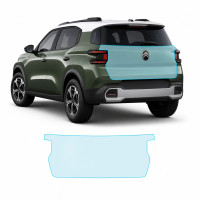 Антигравійна захисна бронеплівка за лекалами для Citroen C3 Aircross II 2024- зона кришки багажника