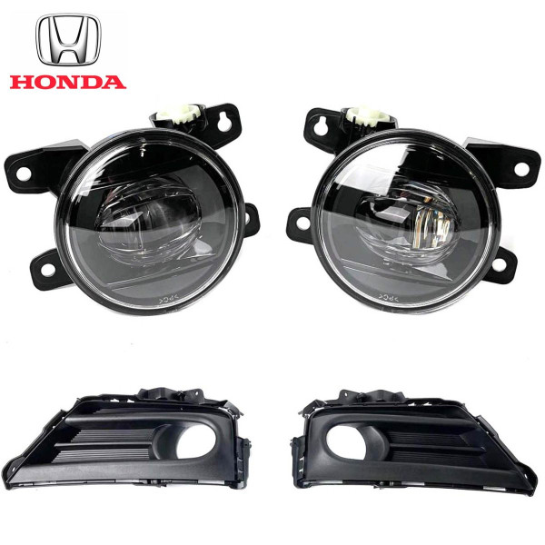 LED Противотуманные фары для Honda CR-V 2019- с проводкой Комплект (HD-2093-LED)