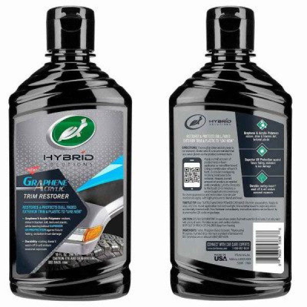 Восстановитель поверхностей пластика с графеном Turtle Wax Hybrid Solutions 300 мл (53869/17769)