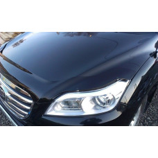 Дефлектор капоту мухобійка для Lifan X60 2013-