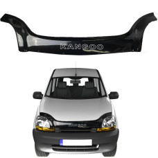 Дефлектор капота мухобійка Renault Kangoo 2003-2007 Рестайлінг Voron Glass (MR11103)