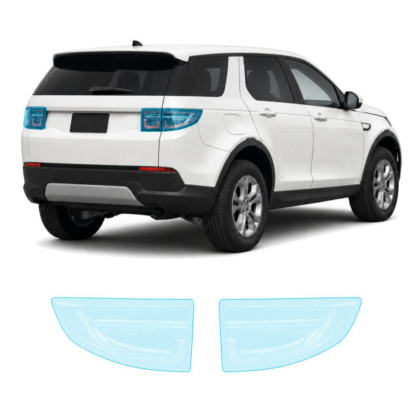 Антигравийная защитная бронепленка по лекалам для Land Rover Discovery Sport L550 facelift 2020- задние фонари стопы