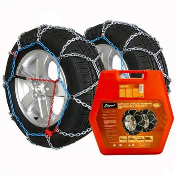 Цепи противоскольжения V5-121 на колеса R15 - R19 16 mm внедорожник грузовик (EL 100 628)