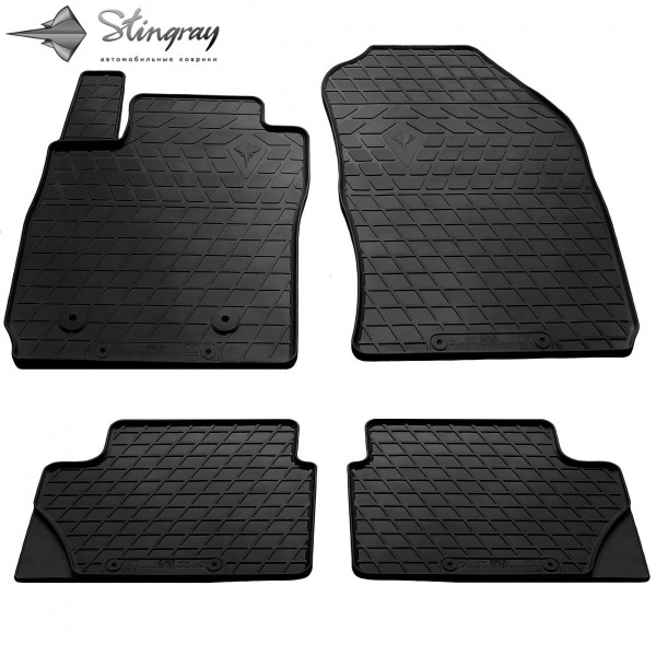 Автомобильные коврики в салон для Ford Fiesta (Mk7) USA 2010-2017 4 шт