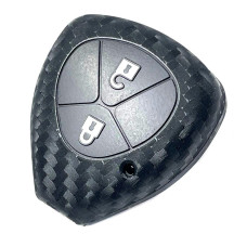 Чехол для автоключей Toyota ZB 2 Силикон Carbon Оригинал (909) (3902)