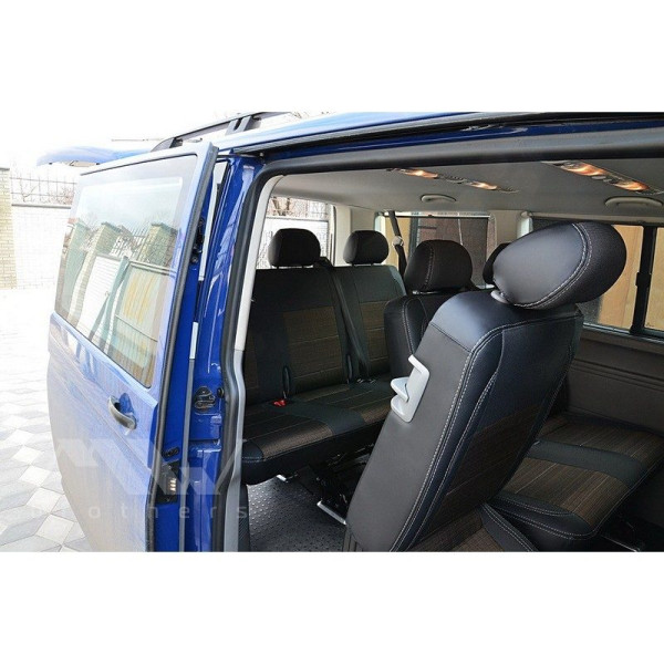 Авточехлы модельные MW Brothers для Volkswagen T 6 Caravelle ( 8 - 9 мест ) c 2011