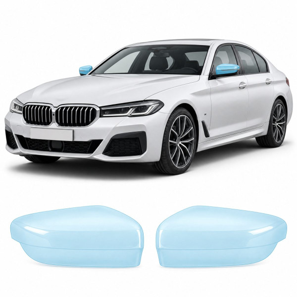 Антигравійна захисна бронеплівка за лекалами для BMW 5 Series G30 facelift 2020-2023 - дзеркала