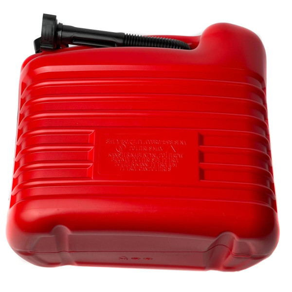 Канистра 20л Для Нефте Продуктов Плотная с лейкой Красная (Гост HDPE-02)
