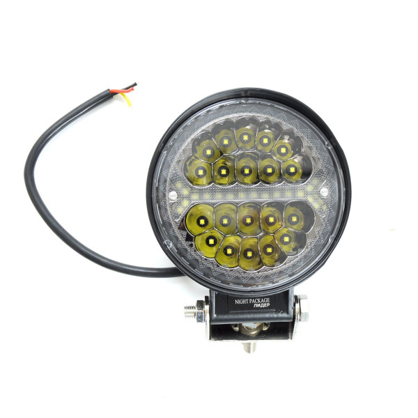 Додаткова LED фара 60W (3W*20) 10-30V 110x110x45 mm Далекий Cree ДХО (1-60W) 1 шт