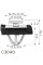 Кліпса кріплення молдингу Багажник HYUNDAI KIA (873822W000 87382-2W000 15237) C3040