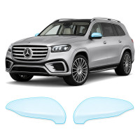 Антигравийная защитная бронепленка по лекалам для Mercedes-Benz GLS X167 facelift 2023- зеркала