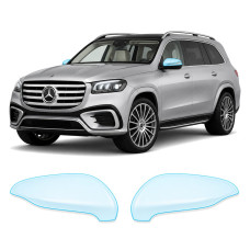 Антигравійна захисна бронеплівка за лекалами для Mercedes-Benz GLS X167 facelift 2023- дзеркала