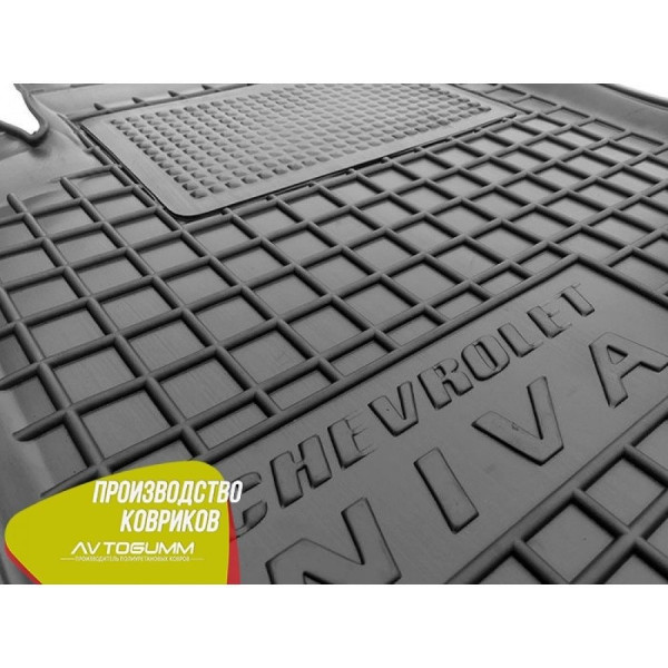 Килимок водія в салон Chevrolet Niva 2002- (Avto-Gumm)