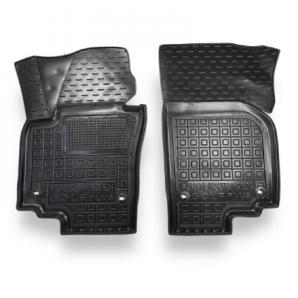 Передние Автомобильные коврики в салон Volkswagen Golf V Plus 2004- 2 шт (Avto-Gumm)