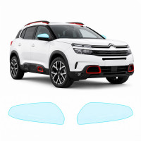 Антигравийная защитная бронепленка по лекалам для Citroen C5 Aircross I 2017-2021 - зеркала