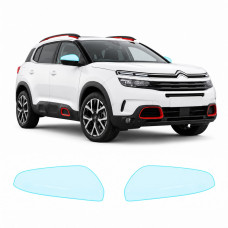 Антигравийная защитная бронепленка по лекалам для Citroen C5 Aircross I 2017-2021 - зеркала