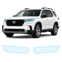 Антигравийная защитная бронепленка по лекалам для Honda Passport III facelift 2022- оптика (фары и ПТФ)