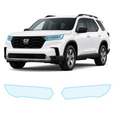 Антигравийная защитная бронепленка по лекалам для Honda Passport III facelift 2022- оптика (фары и ПТФ)