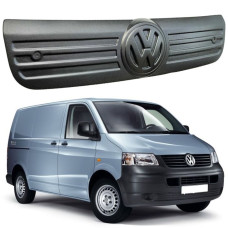 Зимняя Накладка на решетку радиатора Volkswagen T5 2003-2009 Матовая FLY