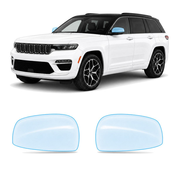 Антигравийная защитная бронепленка по лекалам для Jeep Grand Cherokee WL 2022- зеркала