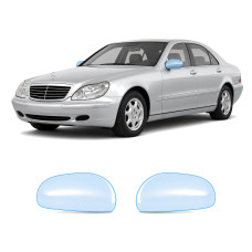 Антигравійна захисна бронеплівка за лекалами для Mercedes-Benz S-Class W220 1998-2002 - дзеркала