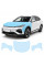 Антигравійна захисна бронеплівка за лекалами для BYD Atto 3 (Yuan Plus) I facelift 2025- капот і передні крила
