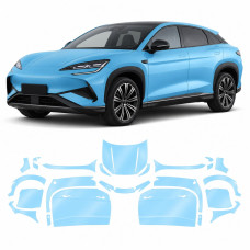 Антигравийная защитная бронепленка по лекалам для BYD Sealion 07 I 2024- полный кузов