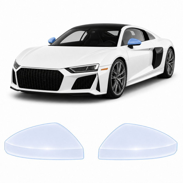 Антигравийная защитная бронепленка по лекалам для Audi R8 4S 2015-2024 - зеркала