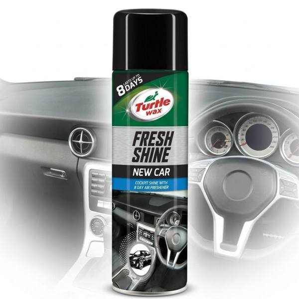 Поліроль торпеди спрей Turtle Wax New Car Нова Машина 500 мл (53007)