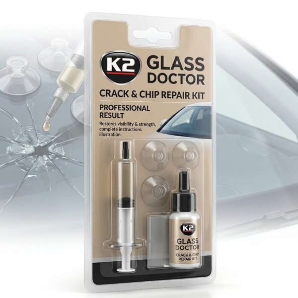 Набір Ремонту Лобового скла K2 Glass Doctor 8 мл B350 (Оригінал)