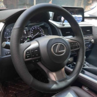 Чехол Оплетка Руля для Lexus RX 350/450 2015-2020 Кожа (Модельная Выкройка)