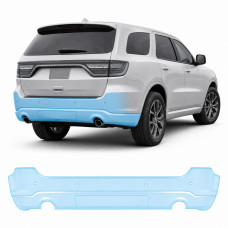 Антигравійна захисна бронеплівка за лекалами для Dodge Durango WD/WK2 facelift 2021- задній бампер