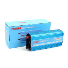 Перетворювач напруги (інвертор) Tossa 12V -220V/1000W Чистий Синус 1USB 1Розетка (TAP1000S)